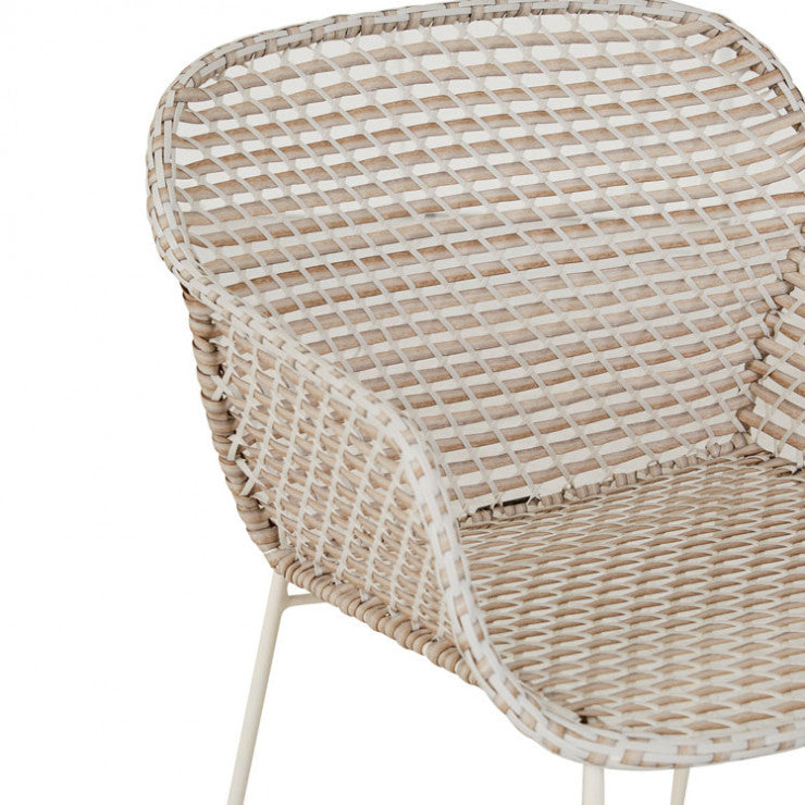 Cabana Link Dining Arm Chair by GlobeWest from Make Your House A Home Premium Stockist. Outdoor Furniture Store Bendigo. 20% off Globe West. Australia Wide Delivery.