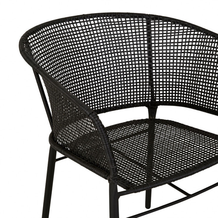 Cabana Woven Dining Arm Chair by GlobeWest from Make Your House A Home Premium Stockist. Outdoor Furniture Store Bendigo. 20% off Globe West. Australia Wide Delivery.