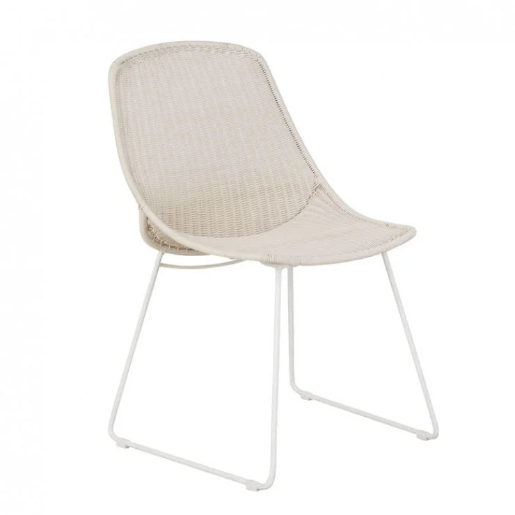 Granada Scoop Closed Weave Dining Chair by GlobeWest from Make Your House A Home Premium Stockist. Outdoor Furniture Store Bendigo. 20% off Globe West. Australia Wide Delivery.