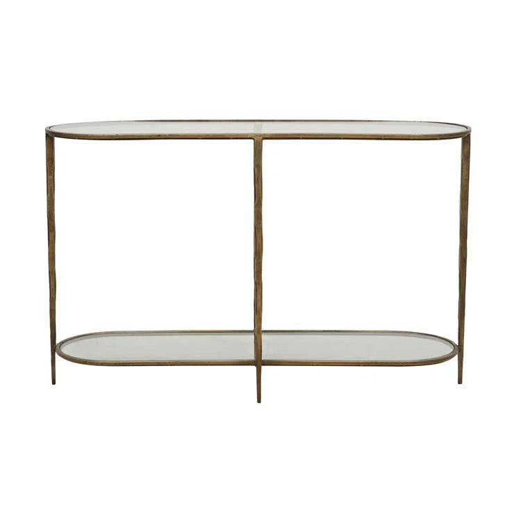 Amelie Oval Console by GlobeWest from Make Your House A Home Premium Stockist. Furniture Store Bendigo. 20% off Globe West. Australia Wide Delivery.