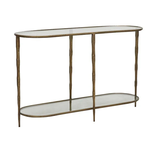 Amelie Oval Console by GlobeWest from Make Your House A Home Premium Stockist. Furniture Store Bendigo. 20% off Globe West. Australia Wide Delivery.