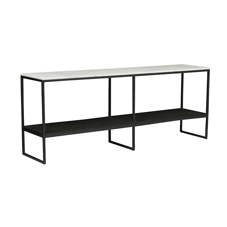Baxter Marble Shelf Console by GlobeWest from Make Your House A Home Premium Stockist. Furniture Store Bendigo. 20% off Globe West. Australia Wide Delivery.