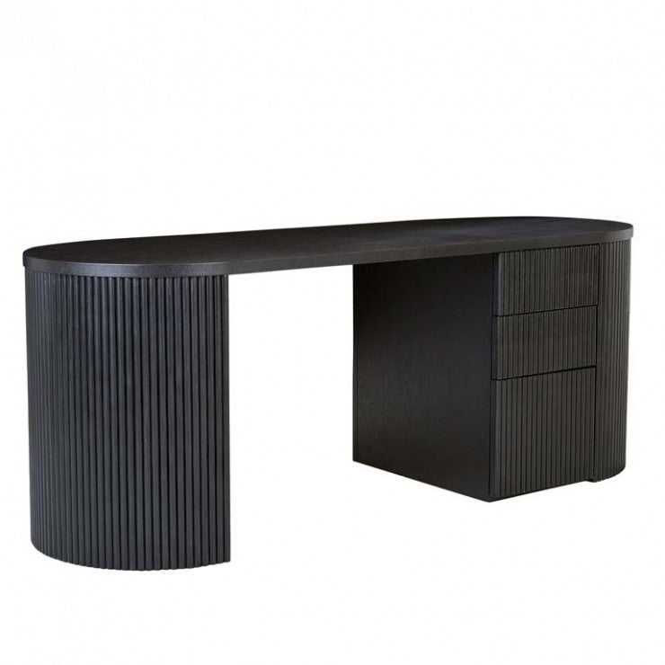 Benjamin Ripple Grand Desk by GlobeWest from Make Your House A Home Premium Stockist. Furniture Store Bendigo. 20% off Globe West. Australia Wide Delivery.