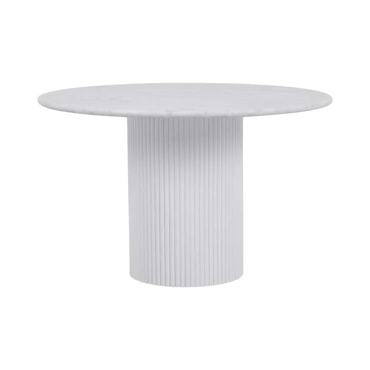 Benjamin Ripple Marble Dining Table by GlobeWest from Make Your House A Home Premium Stockist. Furniture Store Bendigo. 20% off Globe West. Australia Wide Delivery.