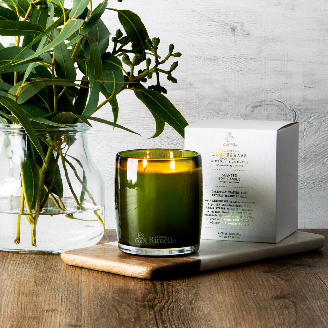 Lemongrass Soy Candle 400gm