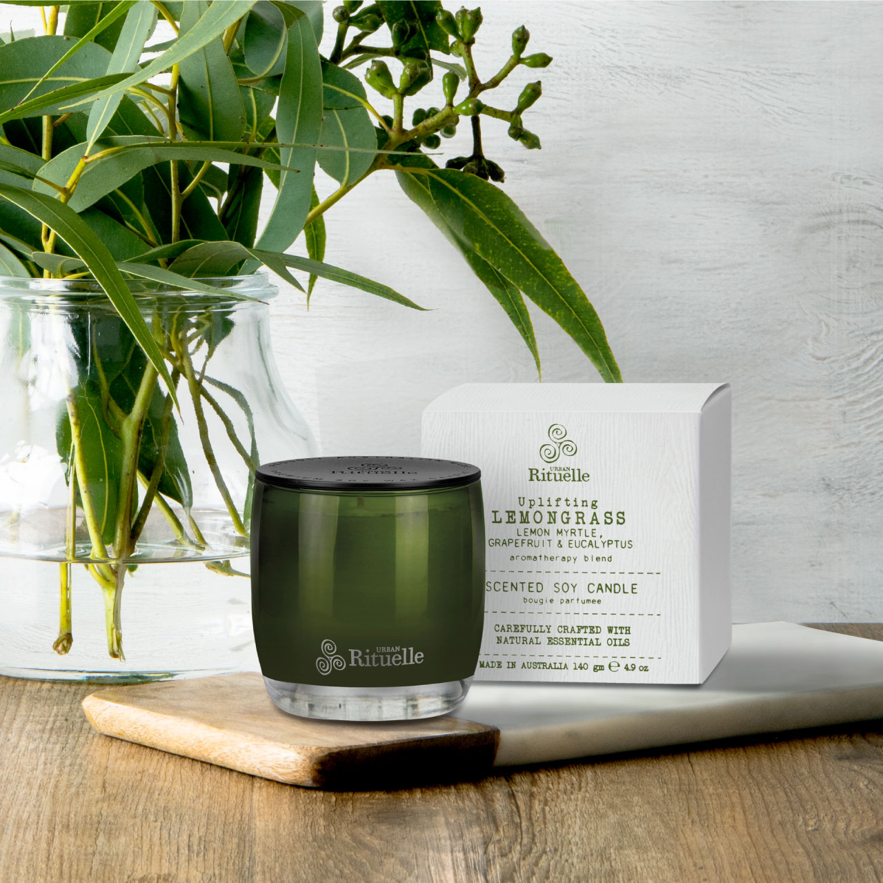 Lemongrass Soy Candle 140gms