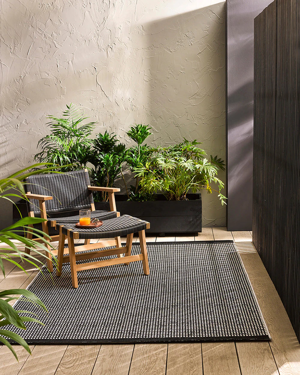 Flaxseed Outdoor Rug from Baya Furtex Stockist Make Your House A Home, Furniture Store Bendigo. Free Australia Wide Delivery.
