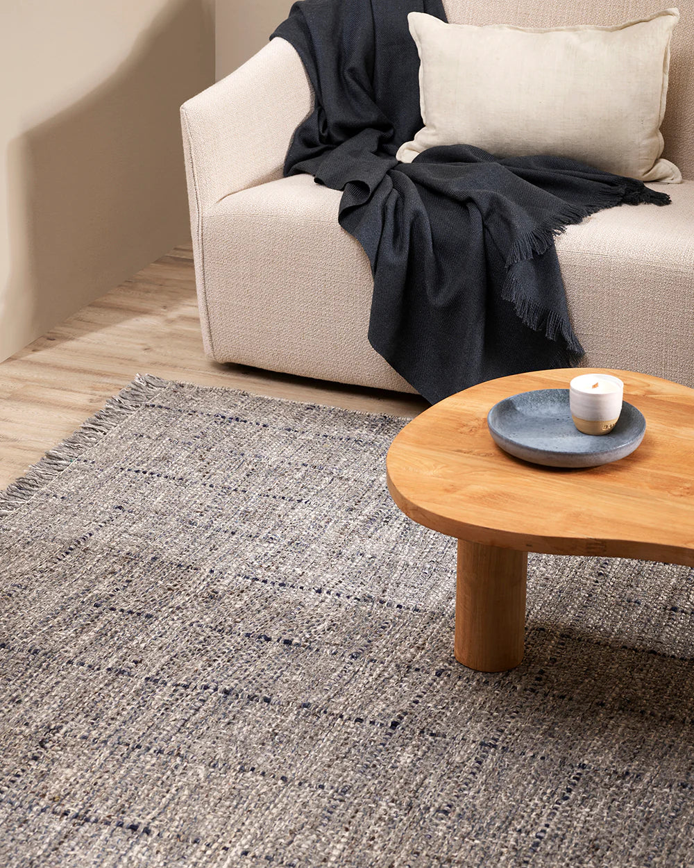 Gibson Cloud Grey Rug from Baya Furtex Stockist Make Your House A Home, Furniture Store Bendigo. Free Australia Wide Delivery. Mulberi Rugs.
