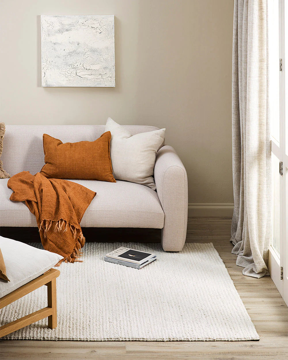 Karaka Merino Rug from Baya Furtex Stockist Make Your House A Home, Furniture Store Bendigo. Free Australia Wide Delivery. Mulberi Rugs.