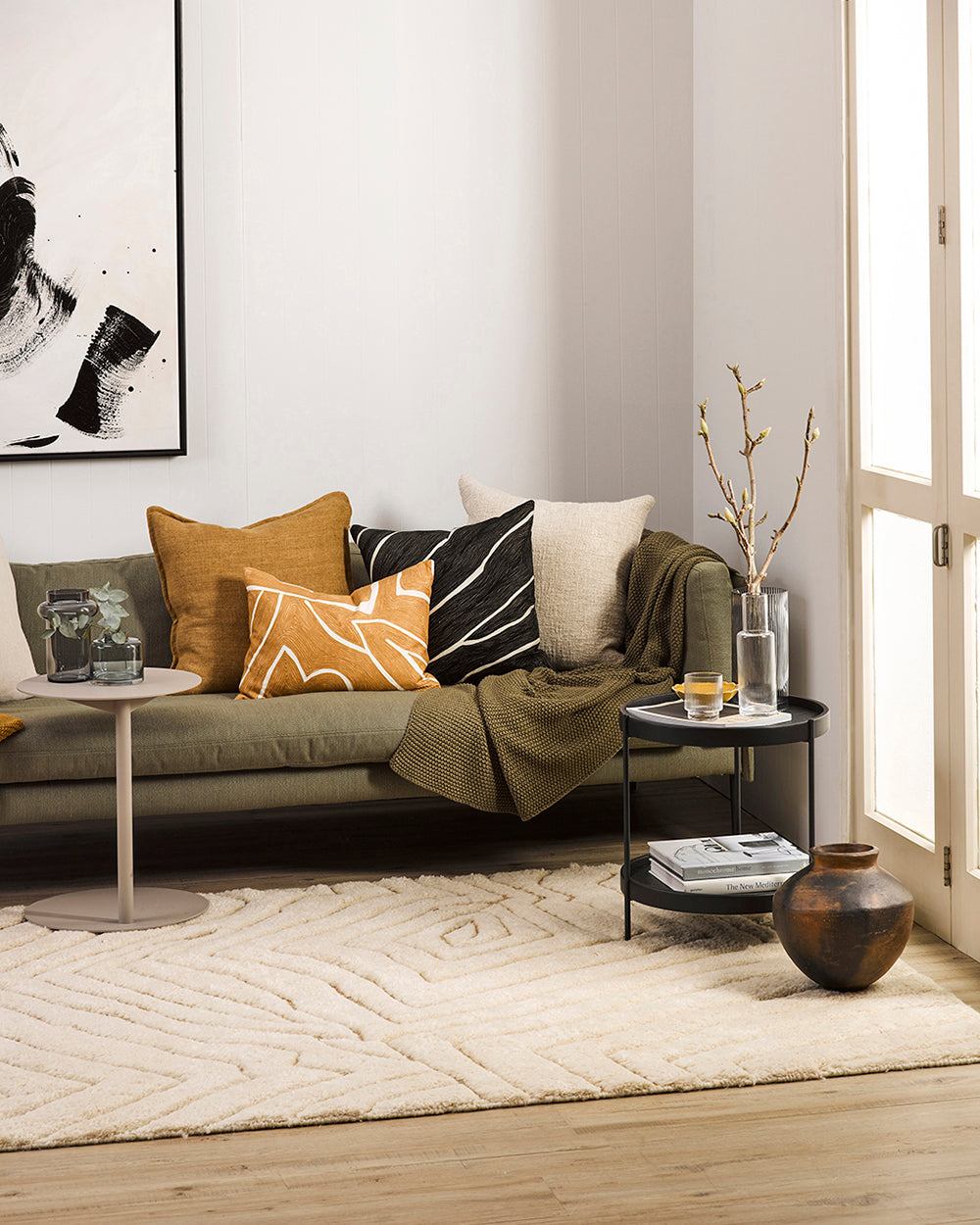 Leland Rug from Baya Furtex Stockist Make Your House A Home, Furniture Store Bendigo. Free Australia Wide Delivery. Mulberi Rugs.