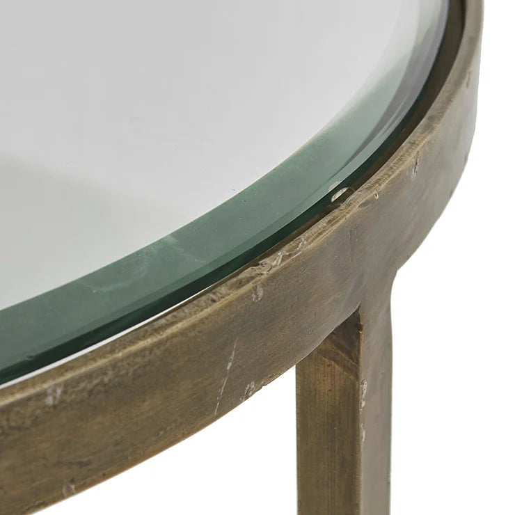 Amelie Curve Side Table by GlobeWest from Make Your House A Home Premium Stockist. Furniture Store Bendigo. 20% off Globe West. Australia Wide Delivery.
