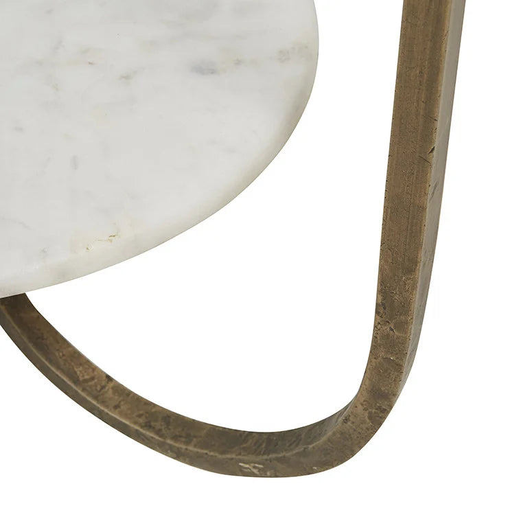 Amelie Curve Side Table by GlobeWest from Make Your House A Home Premium Stockist. Furniture Store Bendigo. 20% off Globe West. Australia Wide Delivery.