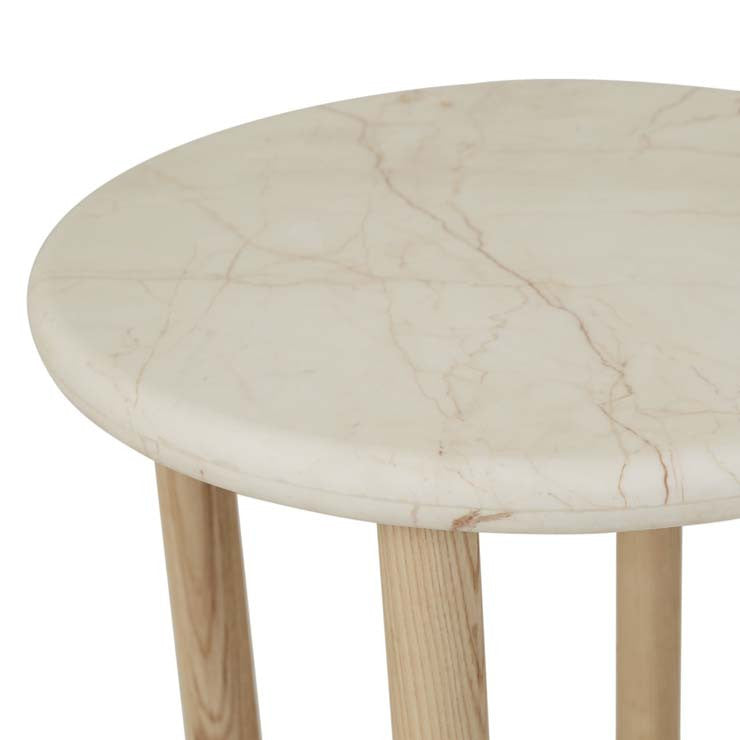 Camille Marble Side Table by GlobeWest from Make Your House A Home Premium Stockist. Furniture Store Bendigo. 20% off Globe West Sale. Australia Wide Delivery.