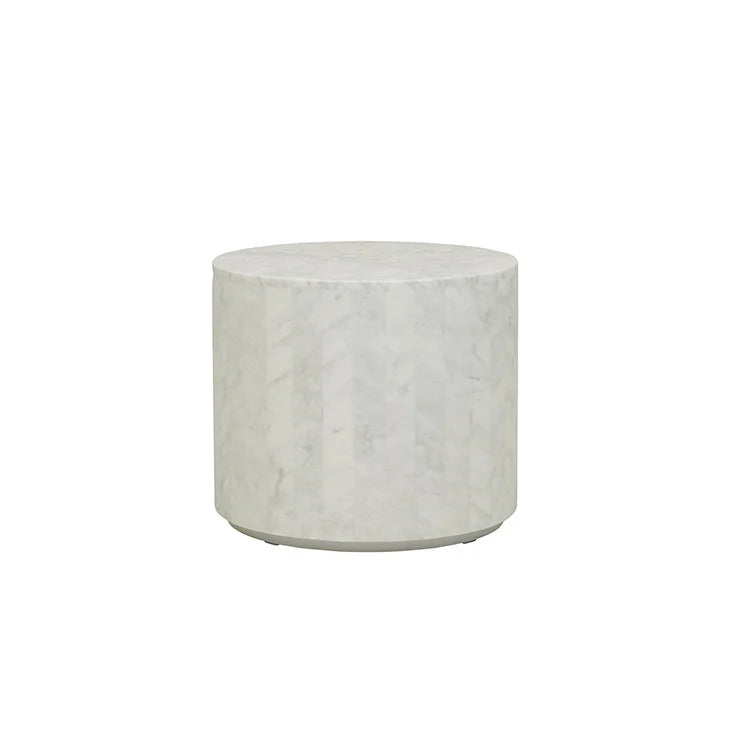 Elle Block Round Side Table