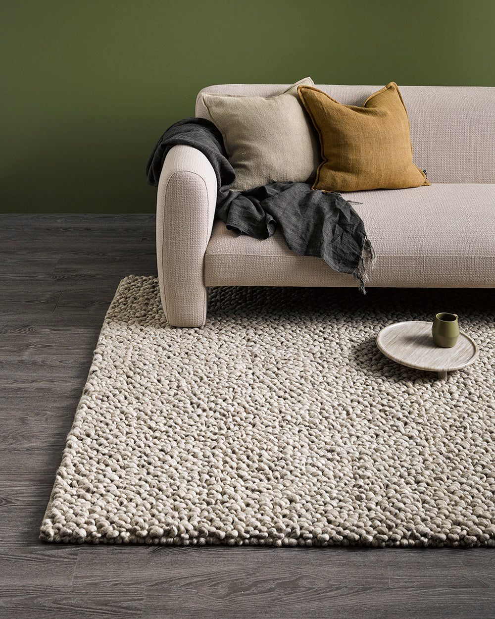 Mackenzie Fallow Rug from Baya Furtex Stockist Make Your House A Home, Furniture Store Bendigo. Free Australia Wide Delivery. Mulberi Rugs.