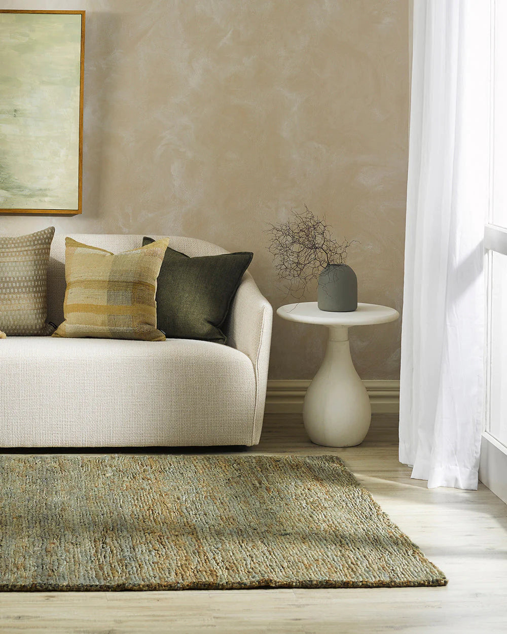 Madagascar Eucalyptus Rug from Baya Furtex Stockist Make Your House A Home, Furniture Store Bendigo. Free Australia Wide Delivery. Mulberi Rugs.