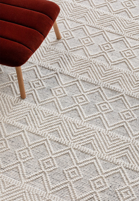 Memphis Stitch Rug by Bayliss Rugs available from Make Your House A Home. Furniture Store Bendigo. Rugs Bendigo.