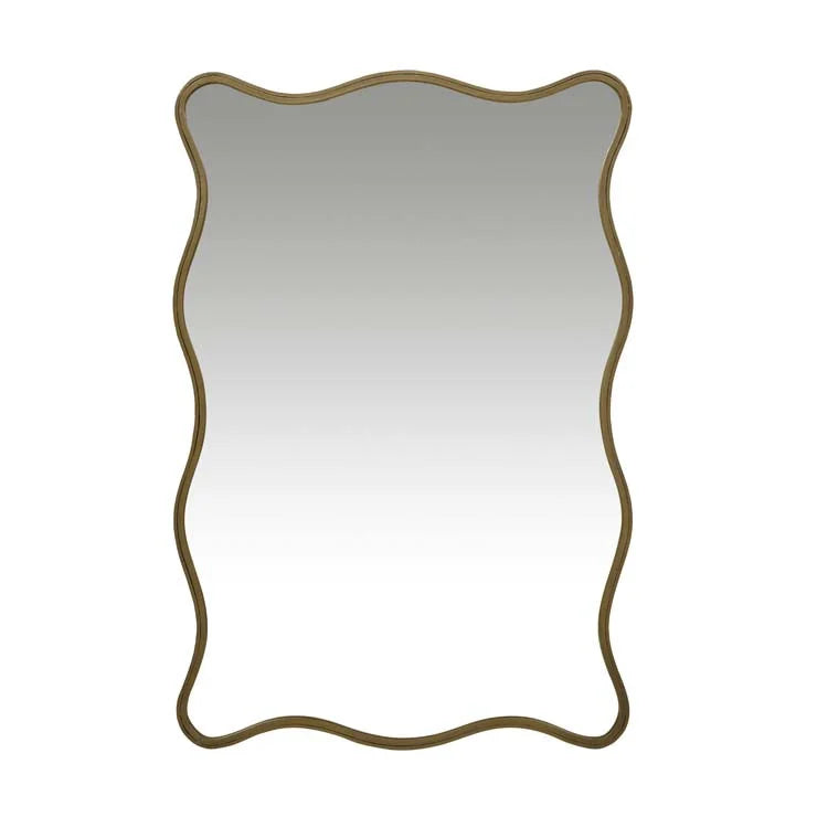 Verona Wave Mirror by GlobeWest from Make Your House A Home Premium Stockist. Furniture Store Bendigo. 20% off Globe West Sale. Australia Wide Delivery.