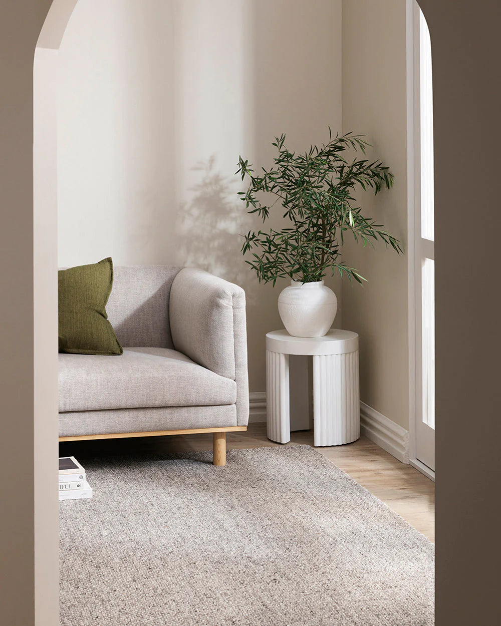 Nebraska Pebble Rug from Baya Furtex Stockist Make Your House A Home, Furniture Store Bendigo. Free Australia Wide Delivery. Mulberi Rugs.