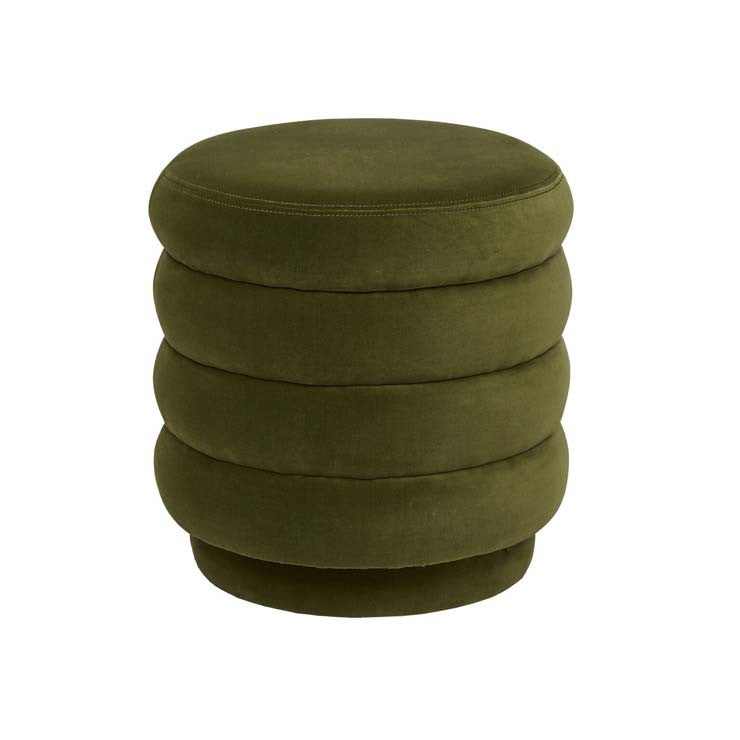 Kennedy Ribbed Round Ottoman by GlobeWest from Make Your House A Home Premium Stockist. Furniture Store Bendigo. 20% off Globe West Sale. Australia Wide Delivery.