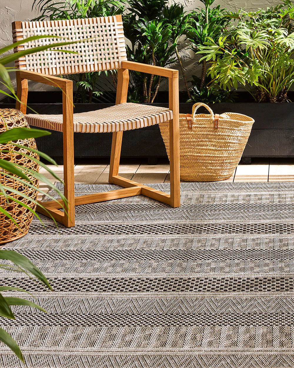 Peru Outdoor Rug from Baya Furtex Stockist Make Your House A Home, Furniture Store Bendigo. Free Australia Wide Delivery.