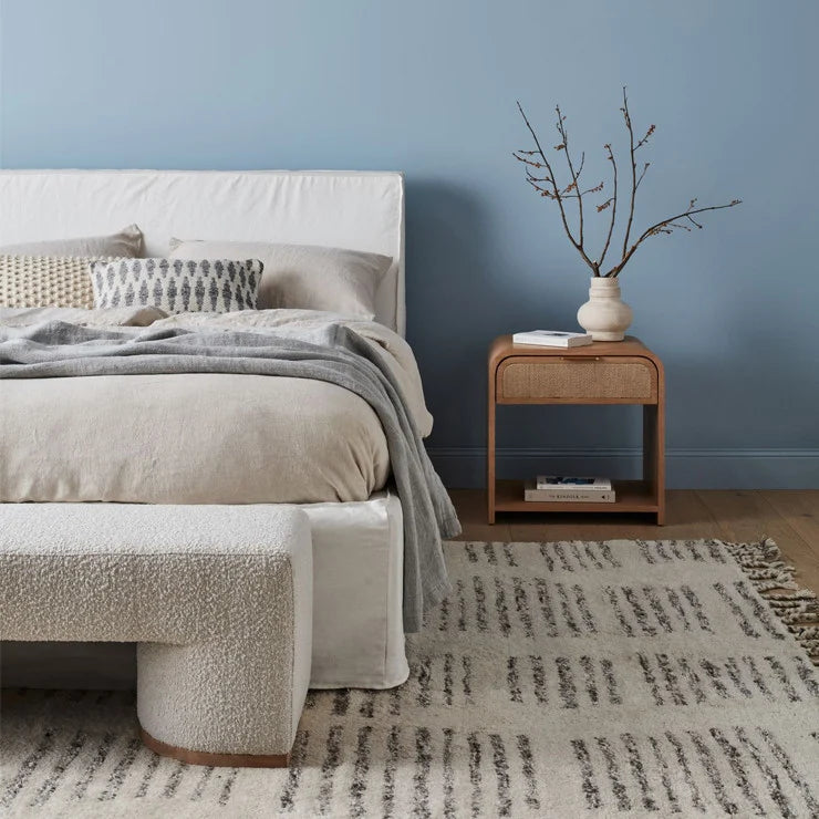 Chloe Arc Bedside by GlobeWest from Make Your House A Home Premium Stockist. Furniture Store Bendigo. 20% off Globe West Sale. Australia Wide Delivery.