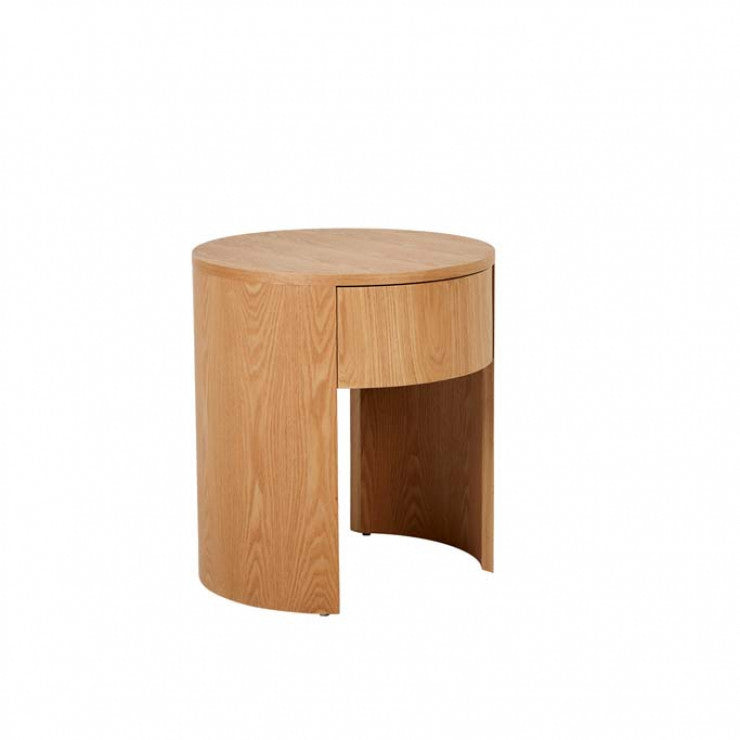 Oberon Crescent Bedside by GlobeWest from Make Your House A Home Premium Stockist. Furniture Store Bendigo. 20% off Globe West Sale. Australia Wide Delivery.