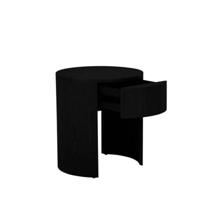 Oberon Crescent Bedside by GlobeWest from Make Your House A Home Premium Stockist. Furniture Store Bendigo. 20% off Globe West Sale. Australia Wide Delivery.
