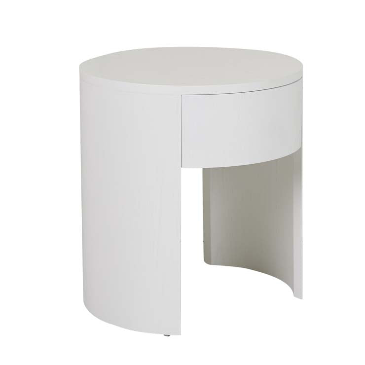 Oberon Crescent Bedside by GlobeWest from Make Your House A Home Premium Stockist. Furniture Store Bendigo. 20% off Globe West Sale. Australia Wide Delivery.