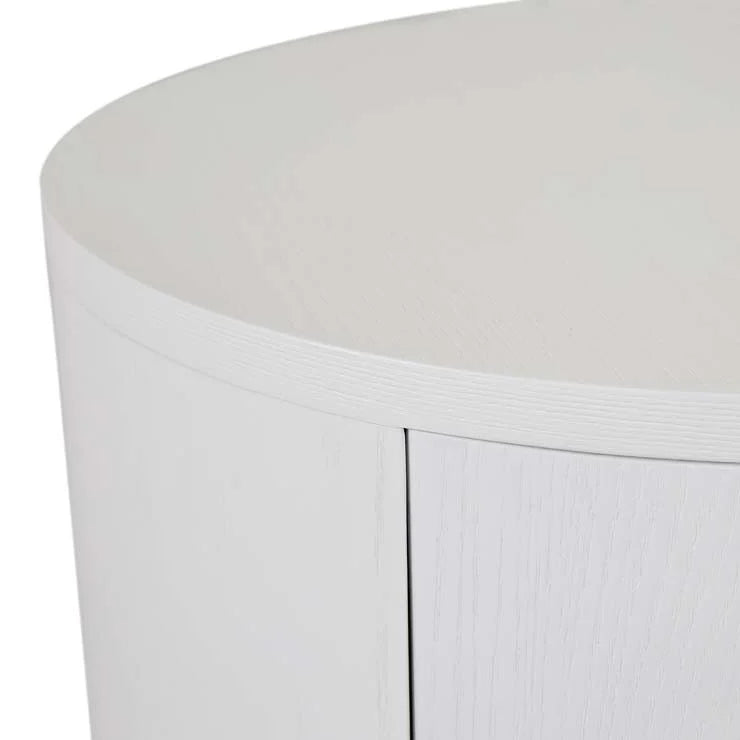 Oberon Crescent Bedside by GlobeWest from Make Your House A Home Premium Stockist. Furniture Store Bendigo. 20% off Globe West Sale. Australia Wide Delivery.
