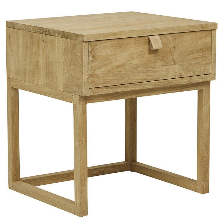 Willow Leather Tab Bedside by GlobeWest from Make Your House A Home Premium Stockist. Furniture Store Bendigo. 20% off Globe West Sale. Australia Wide Delivery.