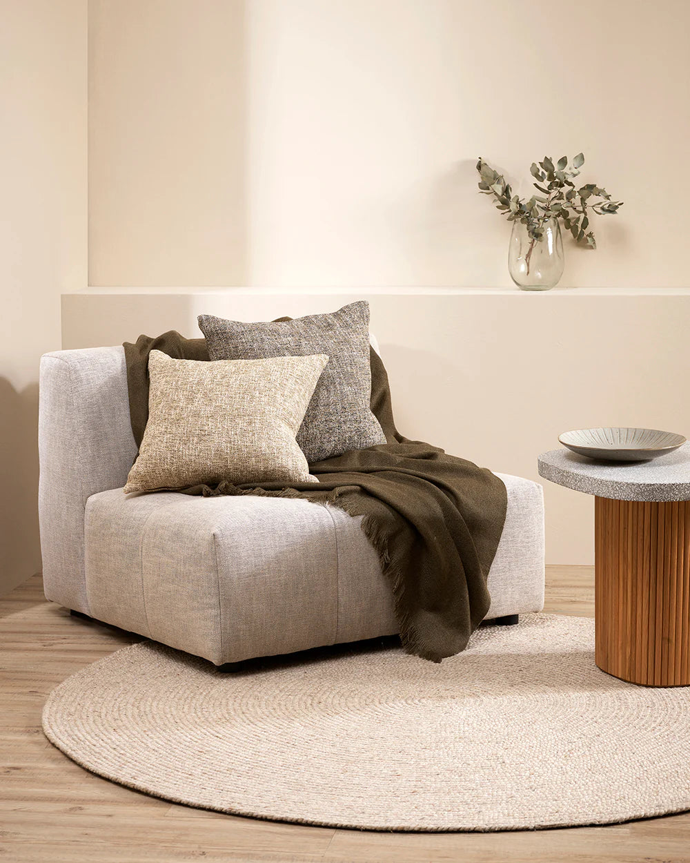 Tairua Natural Straw Rug from Baya Furtex Stockist Make Your House A Home, Furniture Store Bendigo. Free Australia Wide Delivery. Mulberi Rugs.