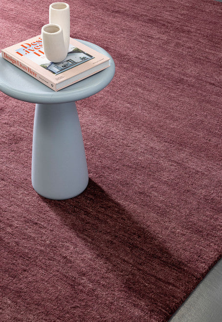 Taylor Blush Plum Rug by Bayliss Rugs available from Make Your House A Home. Furniture Store Bendigo. Rugs Bendigo.