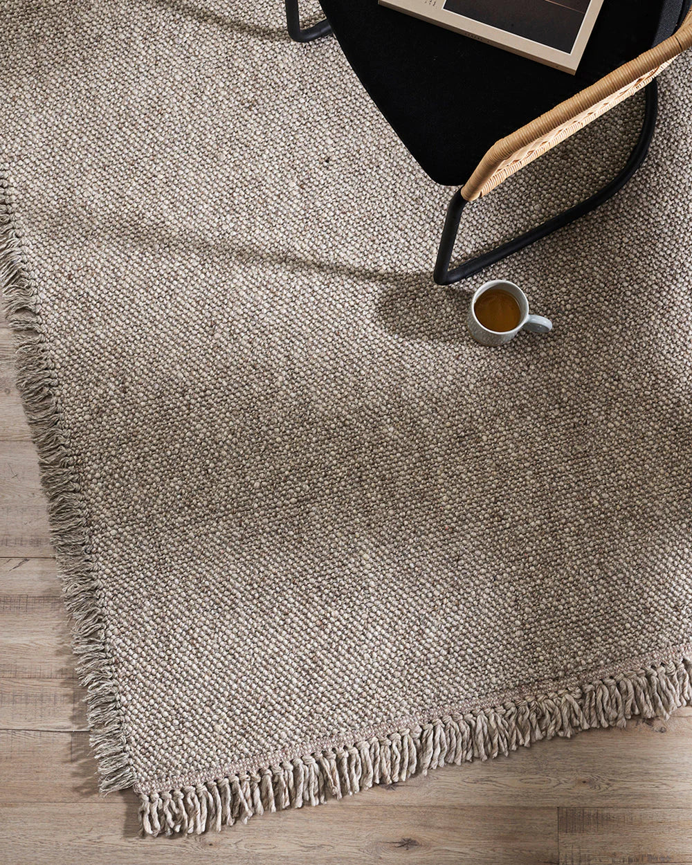 Ulster Taupe Natural Rug from Baya Furtex Stockist Make Your House A Home, Furniture Store Bendigo. Free Australia Wide Delivery. Mulberi Rugs.