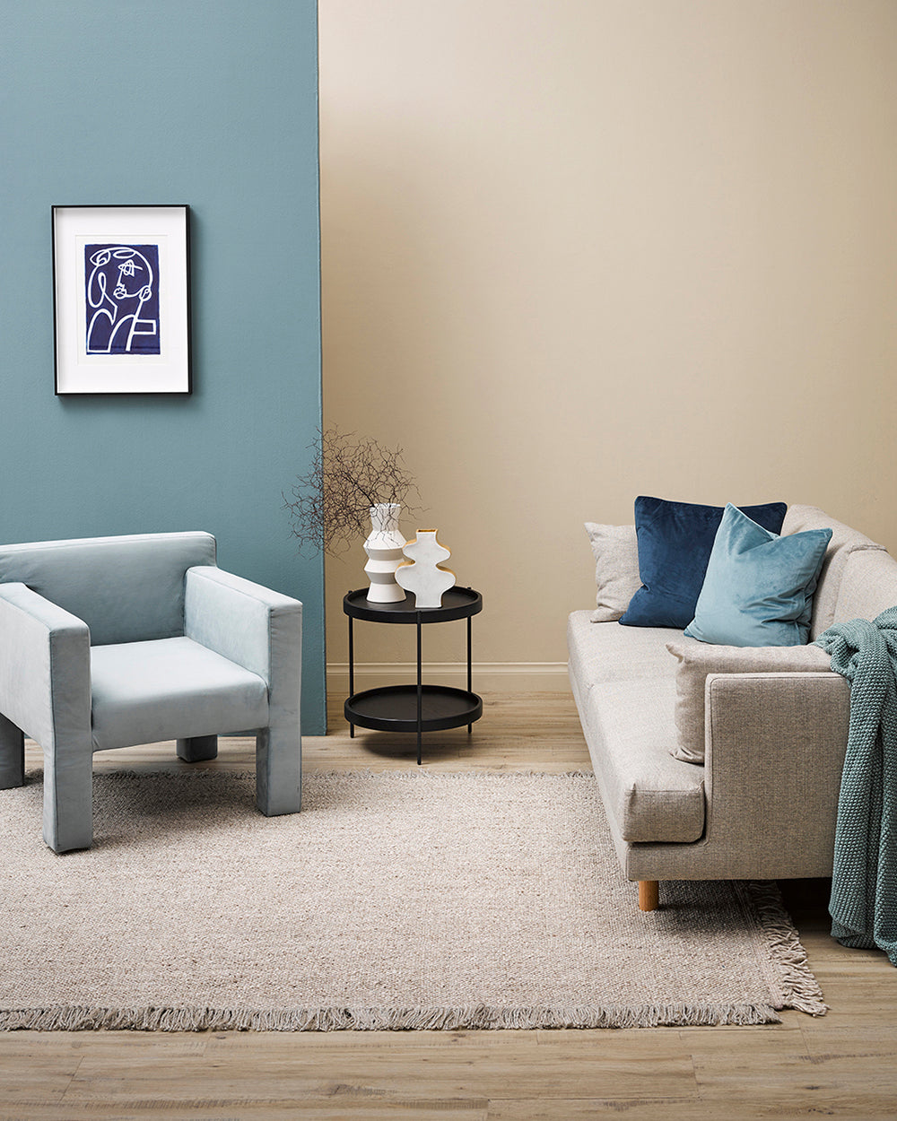 Ulster Taupe Natural Rug from Baya Furtex Stockist Make Your House A Home, Furniture Store Bendigo. Free Australia Wide Delivery. Mulberi Rugs.