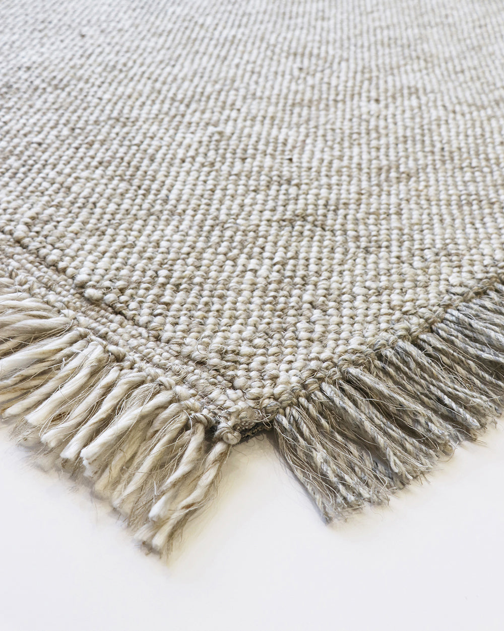 Ulster White Natural Rug from Baya Furtex Stockist Make Your House A Home, Furniture Store Bendigo. Free Australia Wide Delivery. Mulberi Rugs.