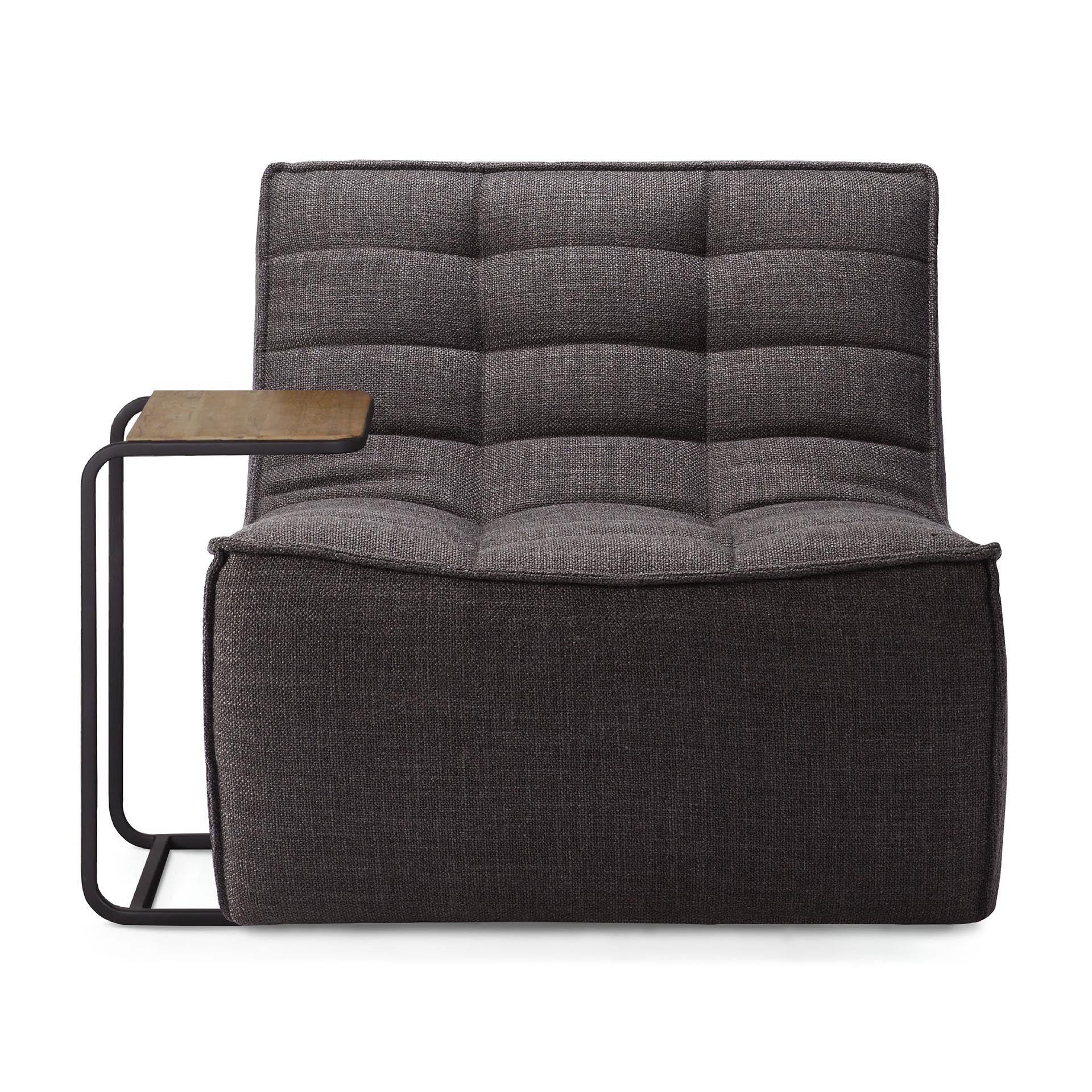 N701 Ethnicraft Slouch Sofa in Dark Grey fabric available from Make Your House A Home, Bendigo, Victoria, Australia