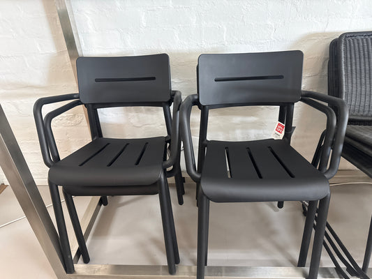 GlobeWest Outo Outdoor Chairs (Set 4)