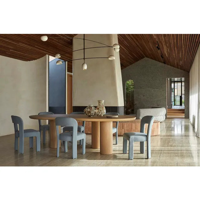 Seb Sebastian Curve Dining Table by GlobeWest from Make Your House A Home Premium Stockist. Furniture Store Bendigo. 20% off Globe West Sale. Australia Wide Delivery.