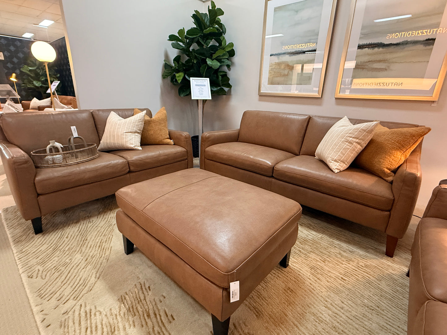 Natuzzi Quiete Sofa Set