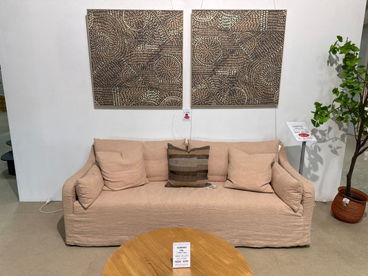 GlobeWest Sidney Slip 3-Seater Sofa