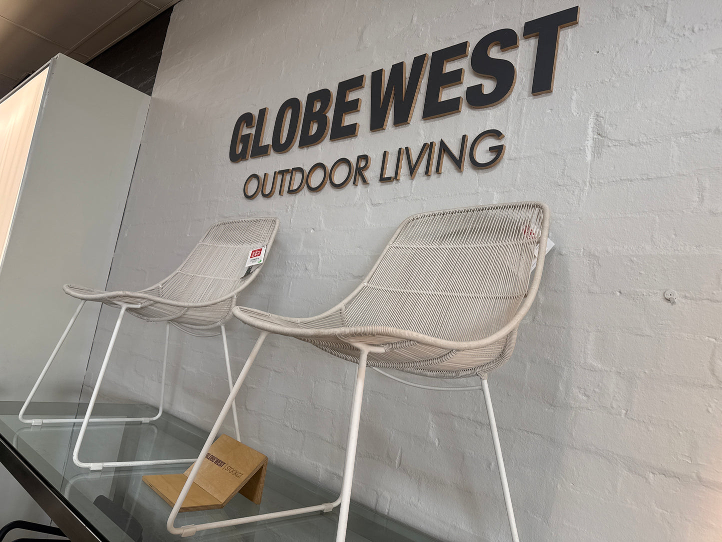 GlobeWest Granada Scoop Outdoor Chairs