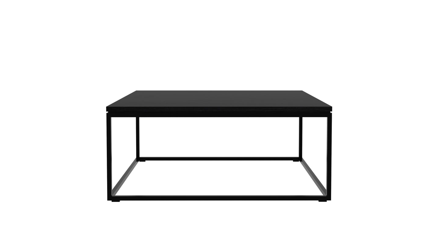 Ethnicraft Oak Thin Black Coffee Table available from Make Your House A Home, Bendigo, Victoria, Australia