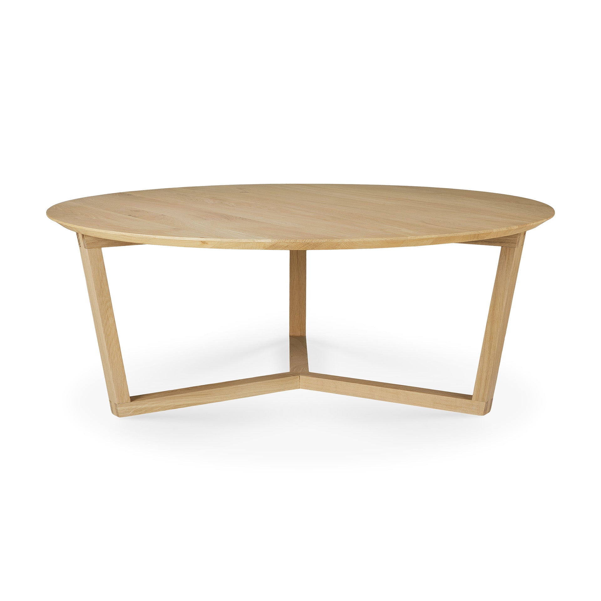 Ethnicraft Oak Tripod Coffee Table available from Make Your House A Home, Bendigo, Victoria, Australia