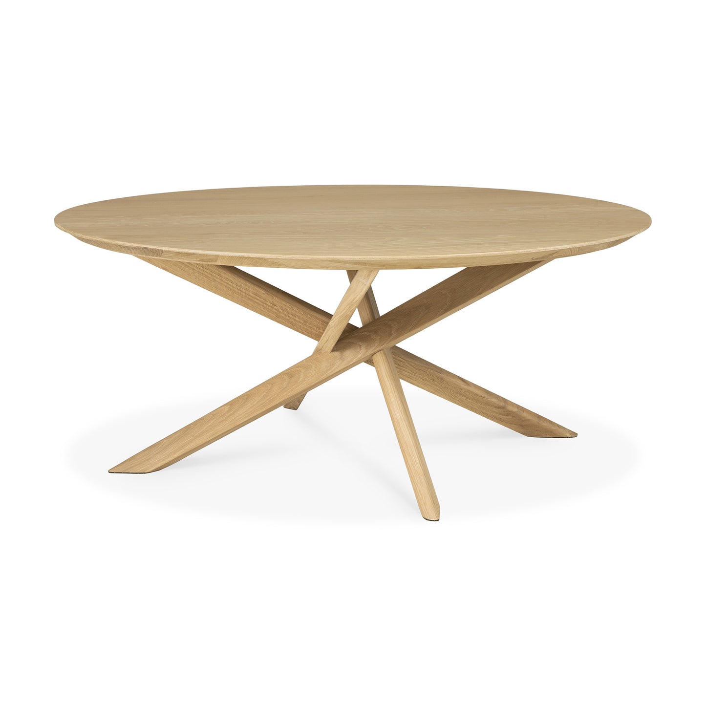 Ethnicraft Oak Mikado Round Coffee Table available from Make Your House A Home, Bendigo, Victoria, Australia