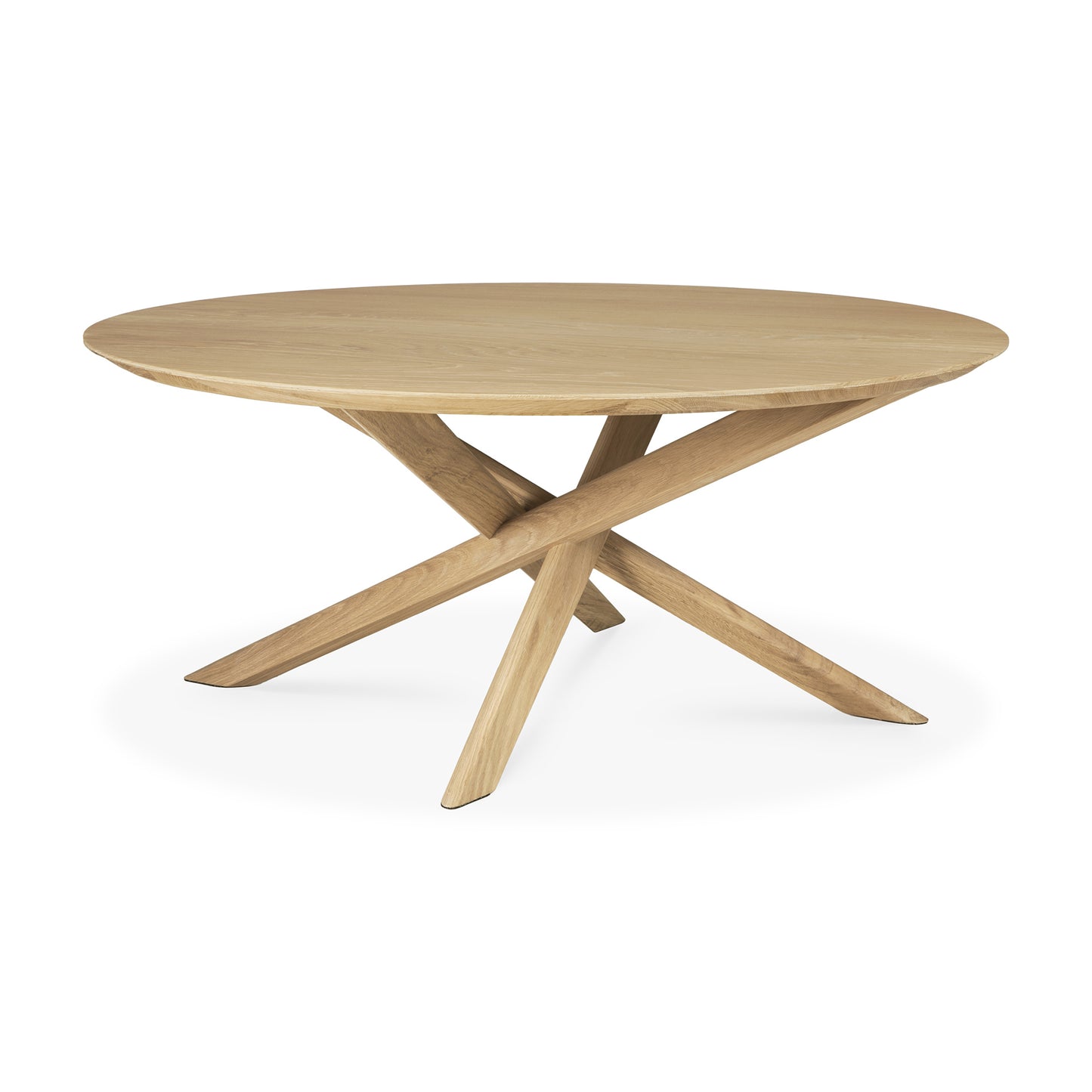 Ethnicraft Oak Mikado Round Coffee Table available from Make Your House A Home, Bendigo, Victoria, Australia