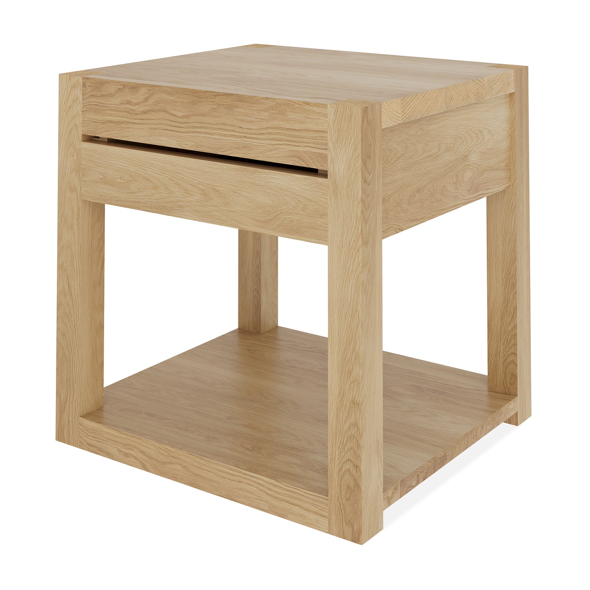 Ethnicraft Oak Azur Bedside Table is available from Make Your House A Home, Bendigo, Victoria, Australia