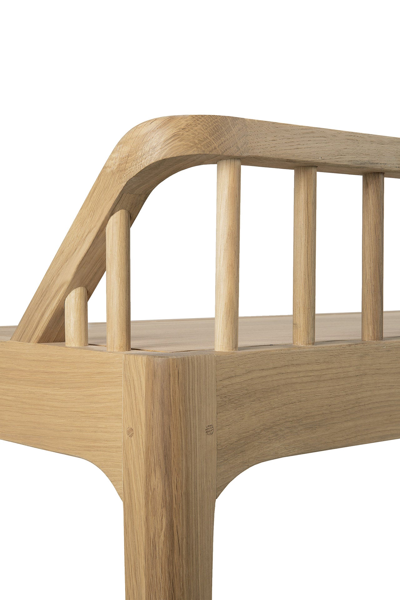 Ethnicraft Oak Spindle Bench Seat is available from Make Your House A Home, Bendigo, Victoria, Australia