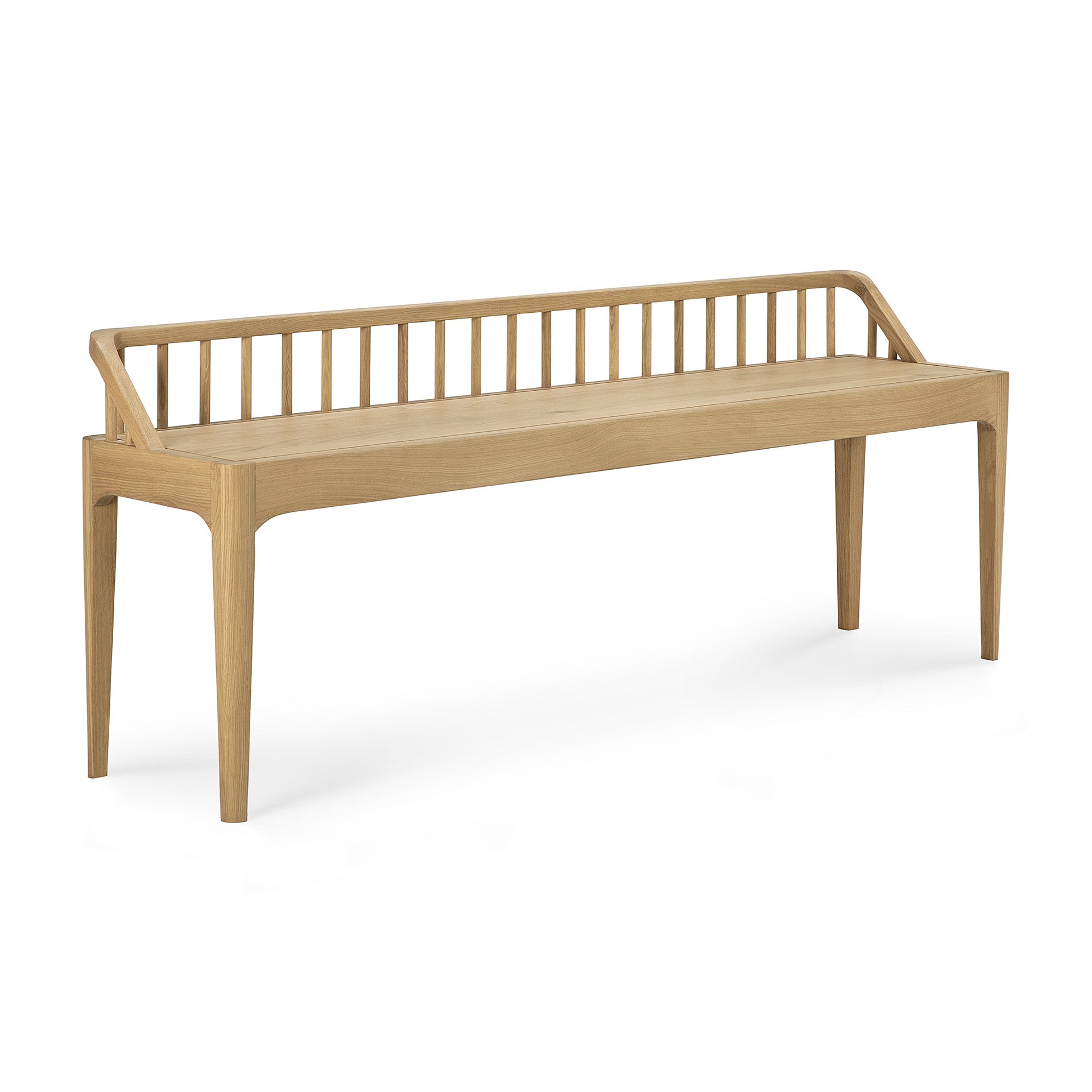 Ethnicraft Oak Spindle Bench Seat is available from Make Your House A Home, Bendigo, Victoria, Australia