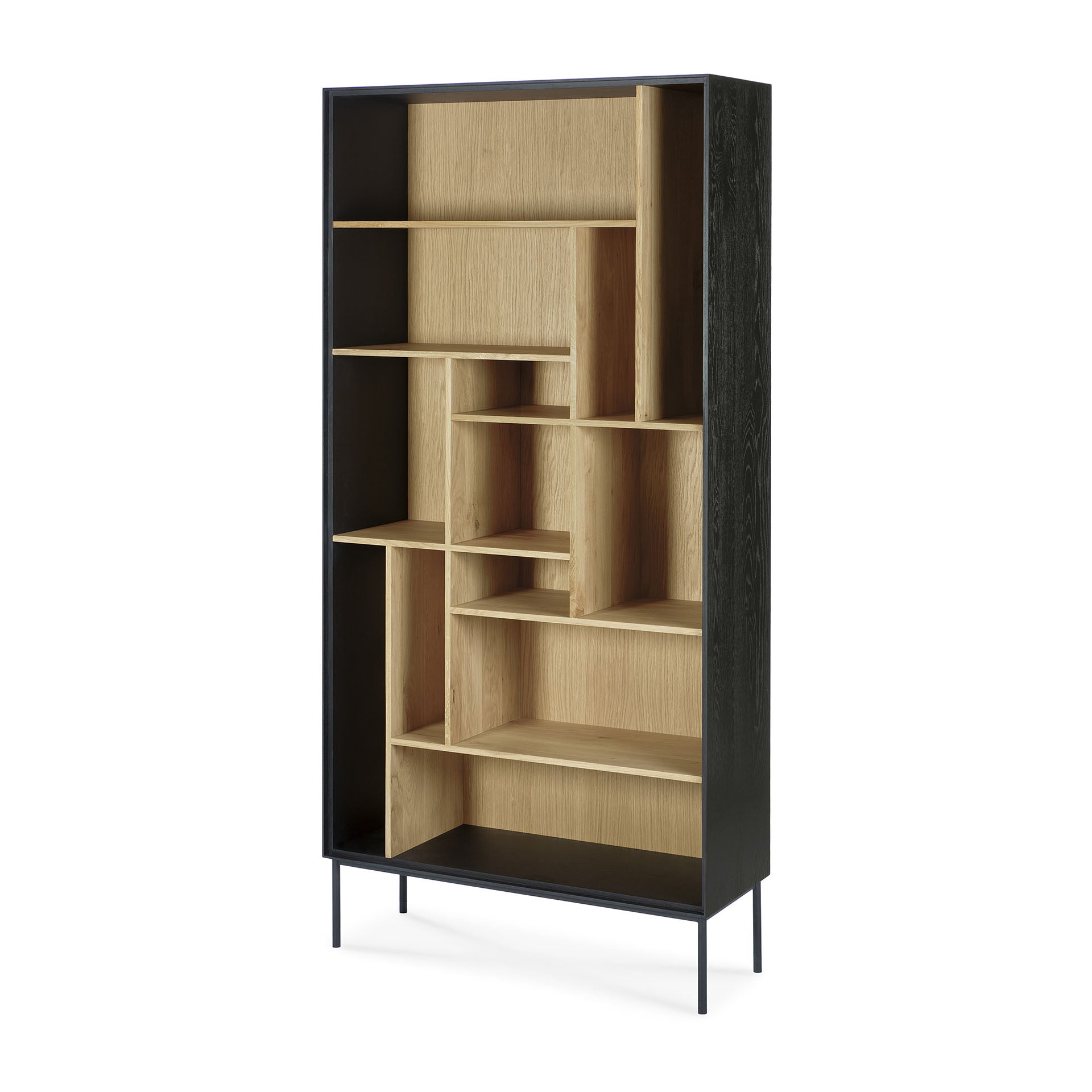 Ethnicraft Oak Blackbird Rack Bookcase Unit is available from Make Your House A Home, Bendigo, Victoria, Australia